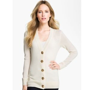 Tory Burch Simone Merino Cardigan